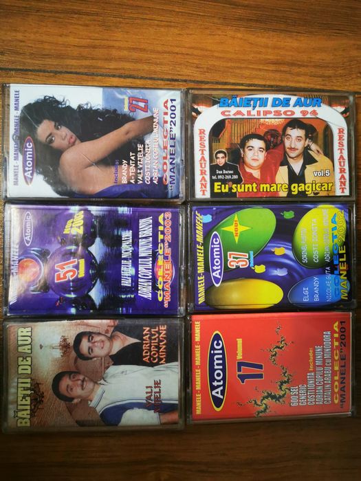 Casete audio ATOMIC Manele 2000