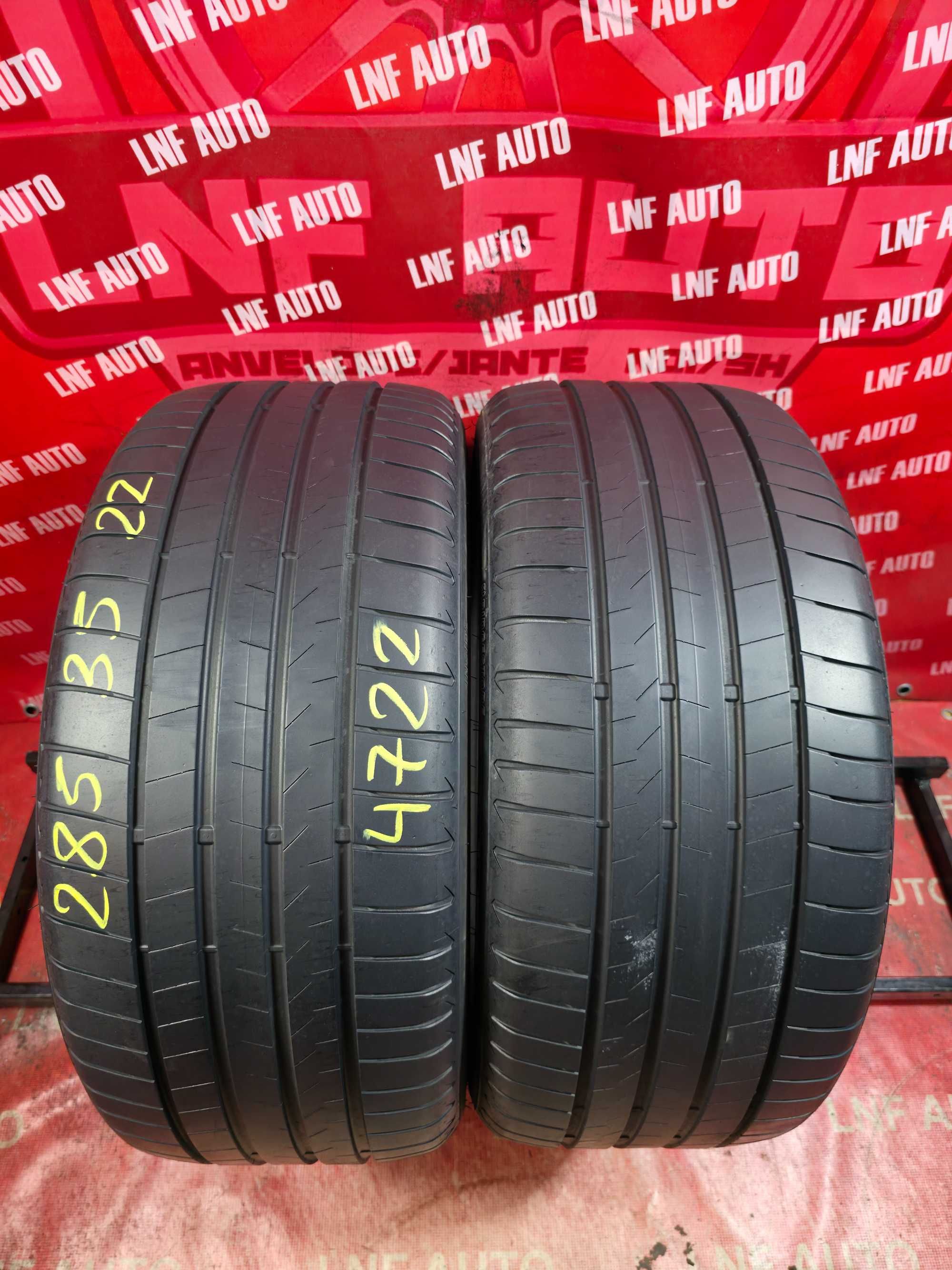 Anvelope de VARA - 285/35/22 - BRIDGESTONE - 6.45 MM - DOT 4722 !
