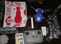 Drona DJI Mini 2 Fly More Combo (3 Baterii), Filtre ND-PL, Colantata