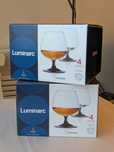 Pahare Cognac Luminarc Domino, 2x4 buc