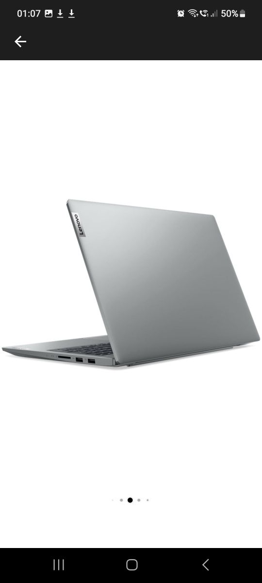 Laptop Lenovo IdeaPad 5 15IAL7 inca in garantie Intel® Core™ i7-1260P