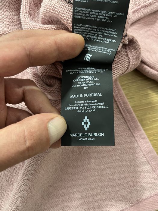 Marcelo Burlon дамска блуза размер XS