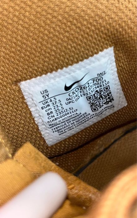 Nike air force 1 high lv8 3 - wheat / flax