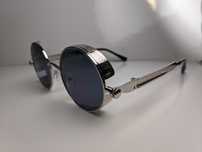 2 MODELE - Ochelari  de soare Steampunk Retro Vintage Rotunzi Uni