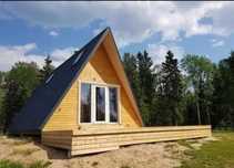 Vand cabane din lemn tip A accept variante auto