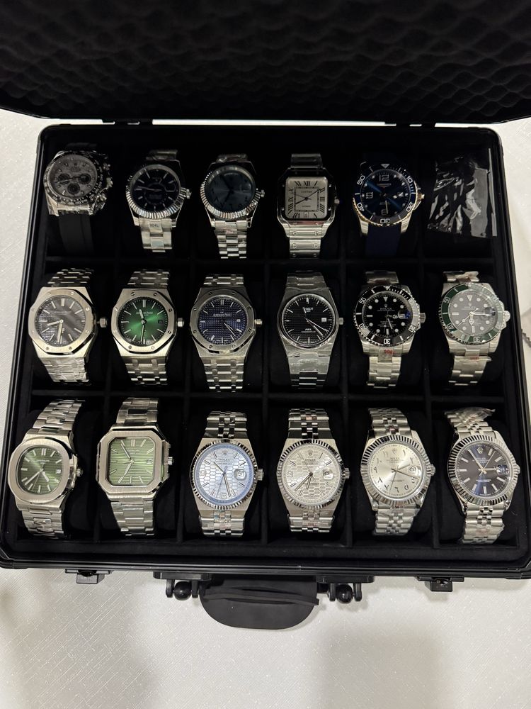 Rolex Daytona Submariner Cartier Patek Philippe Audemars Piguet Tissot