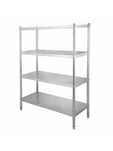 Stalgast- Raft inox 1000 x 500 x 1800 mm