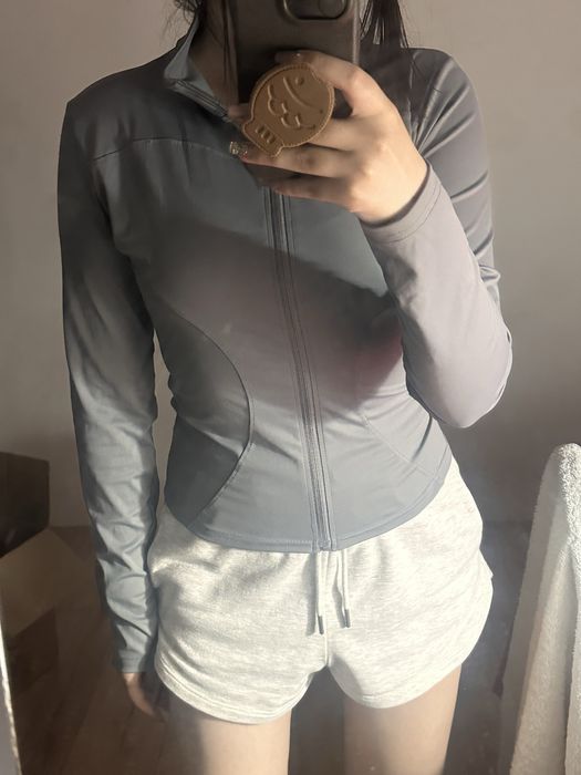 Обтягивающий спартивный кофта