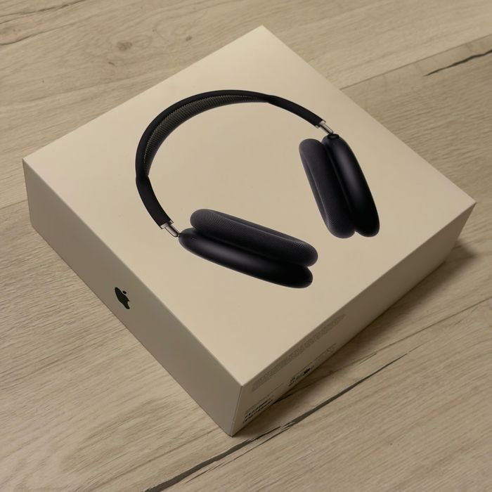 Нови APPLE AIRPODS MAX MIDNIGHT (USB-C) MWW43ZM, Гаранция до 08.2027