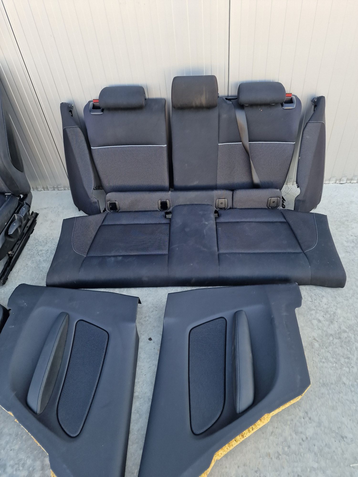 Interior scaune bancheta recaro fara incalzire bmw e81 seria 1 recaro