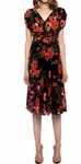 Rochie Nissa cu imprimeu floral