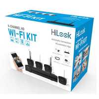 Videokuzatuv Kamera toplami. HiLook (by Hikvision) 4ta IP WiFi kamera