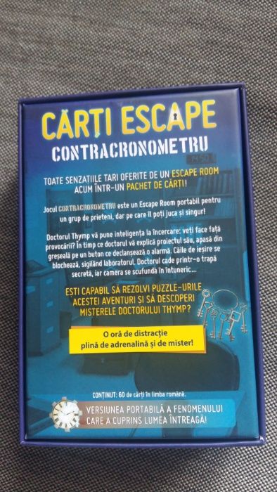 Joc portabil Escape Room (1-6 jucatori)