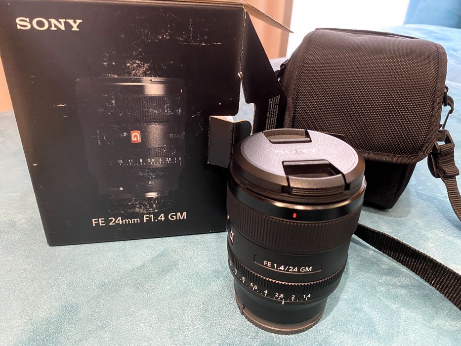 SONY FE 24mm  F1.4. GM - 2000лв.  ZEISS BATIS 1.8/ 85mm  Е-m -1800лв.