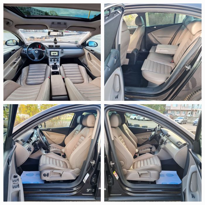 VW Passat * MoccaBrown * Navi , Trapă , Piele , Park Assist , Jante17