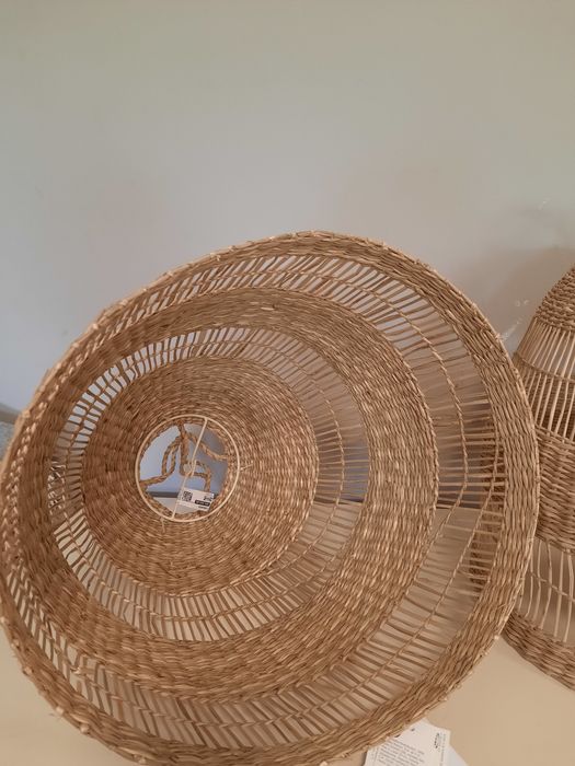 Abajur lustra natur 36cm