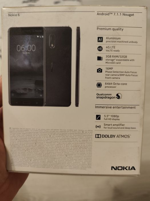Nokia 6 android.