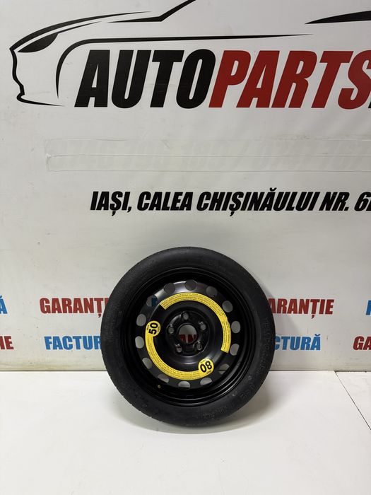 Roata rezerva slim 125 70 R16 ET25.5 Golf 5 6 Plus Touran Audi A3 Polo