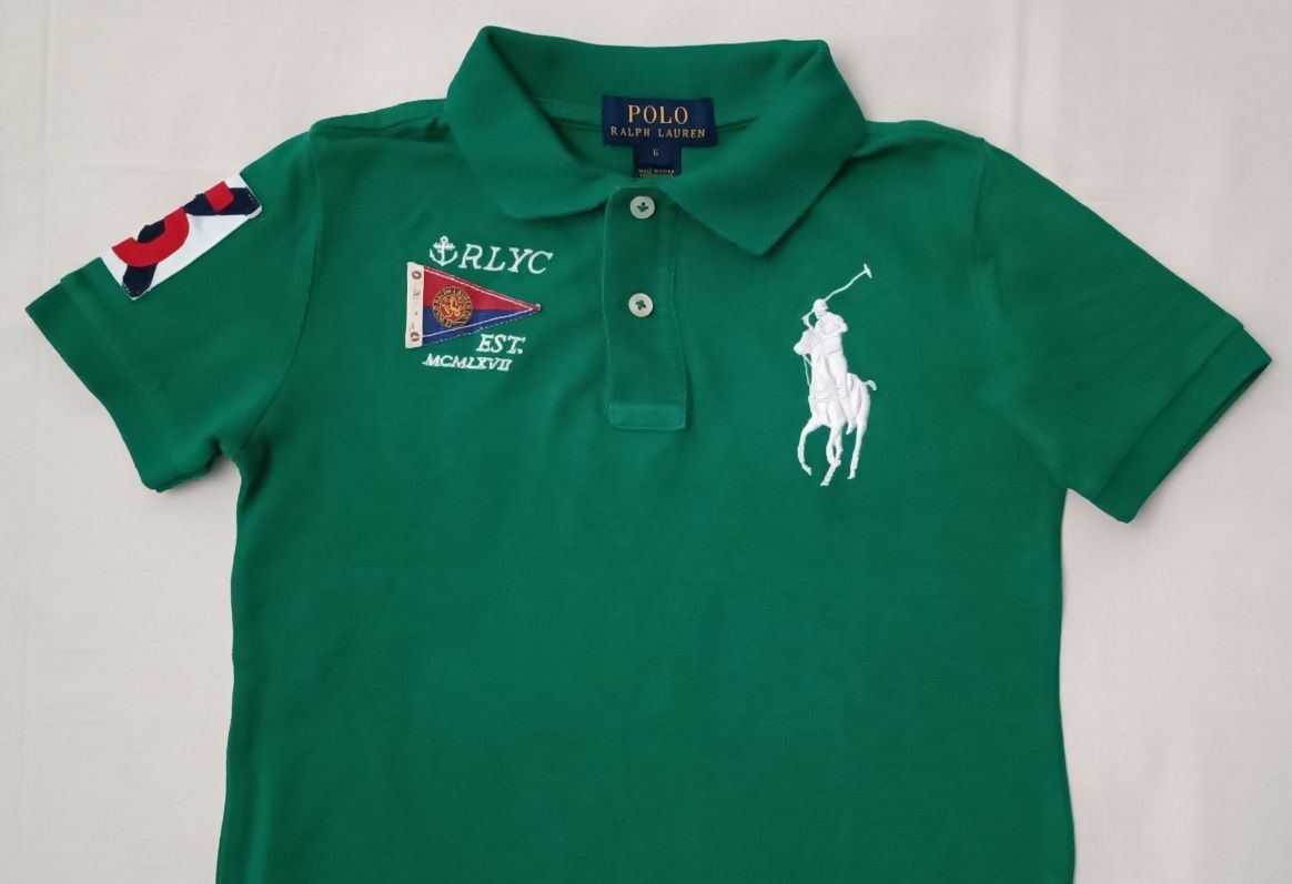 POLO Ralph Lauren Shirt оригинална тениска ръст 122-128см памук поло
