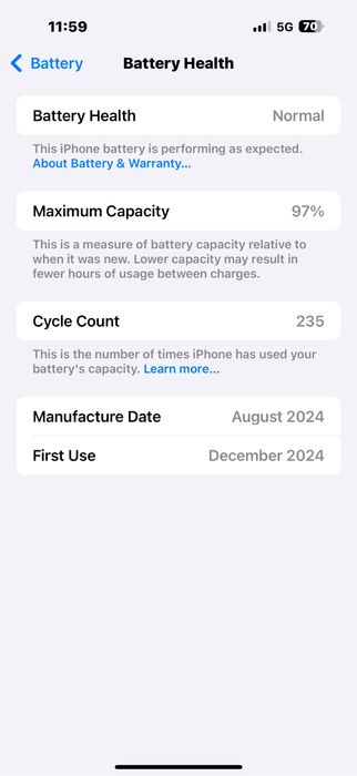 Iphone 16 pro max -256gb