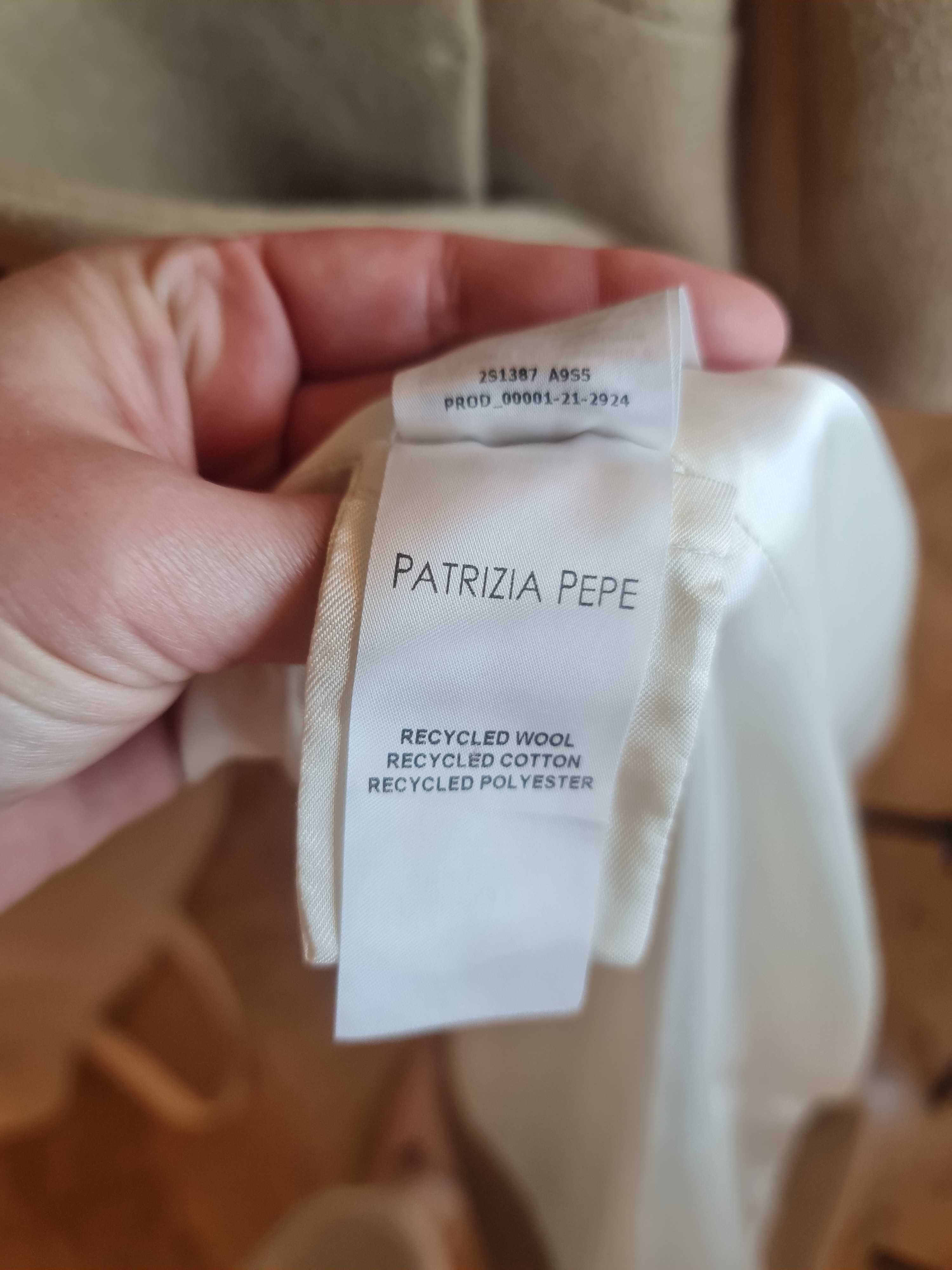 Вталено Палто Patrizia Pepe вълна