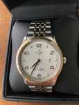Ceas Tudor 1926, otel/aur 18k si diamante, 41 mm.
