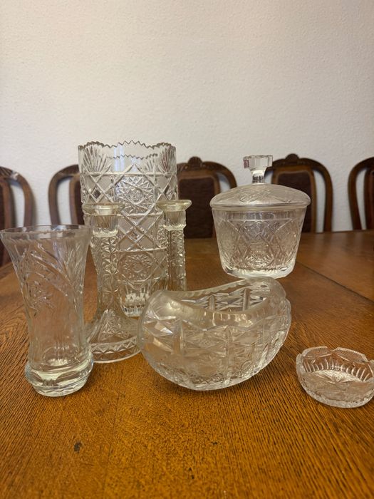 Set de cristal vintage – piese superbe