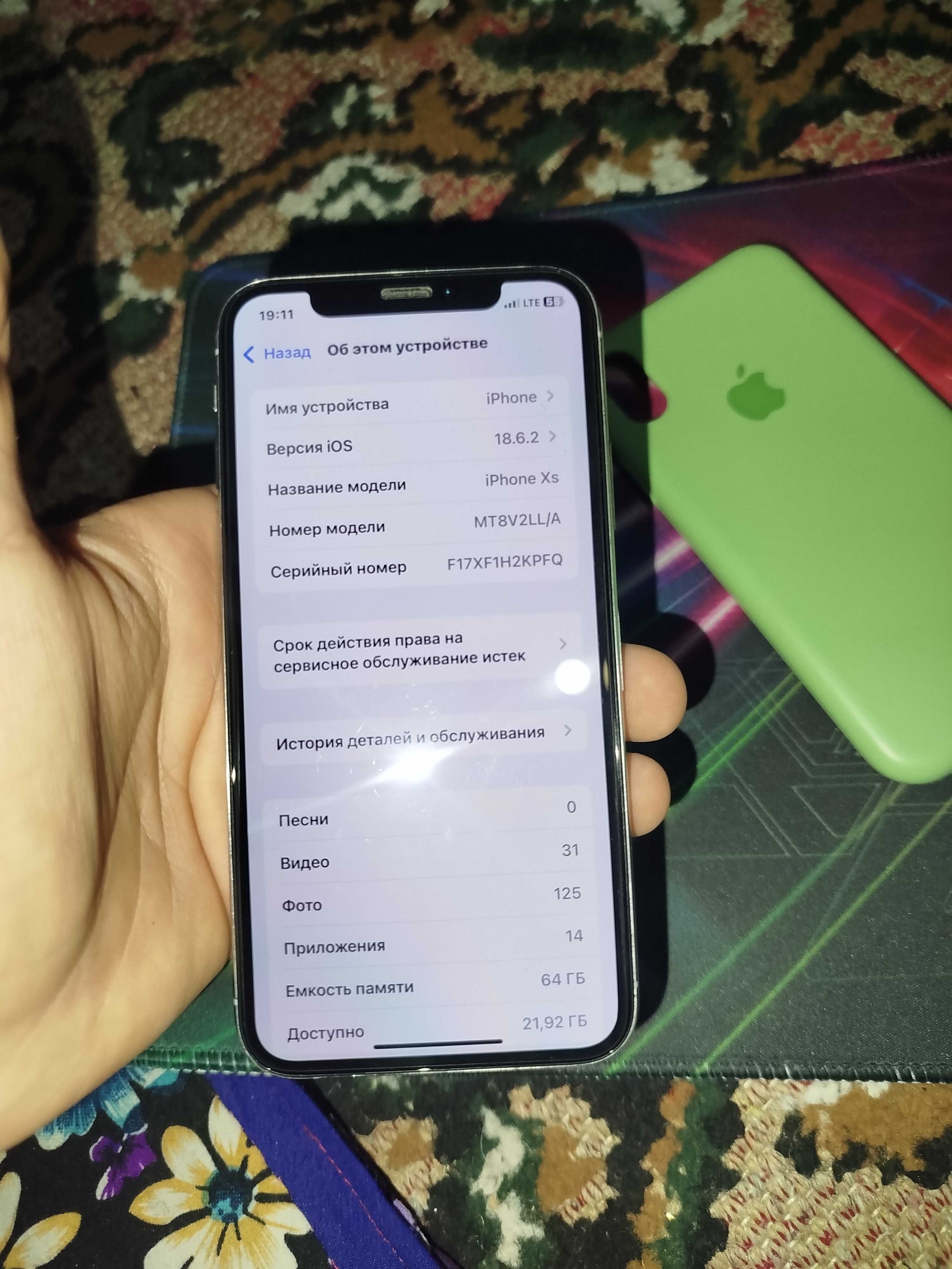 iPhone XS ideal holatda