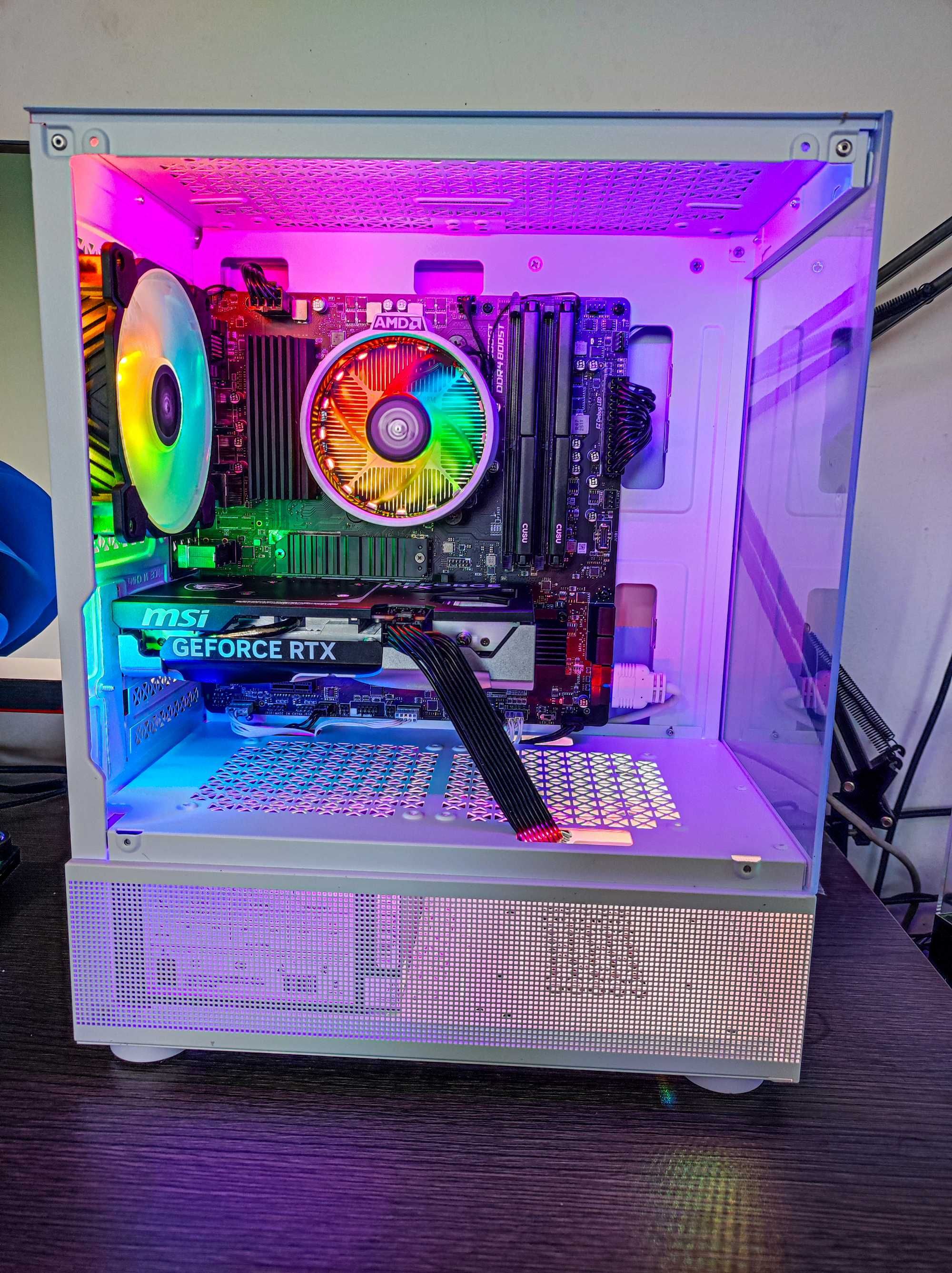 Нов! Ryzen 5 5600X, RTX 5060, 32GB RAM, 1TB SSD Nvme