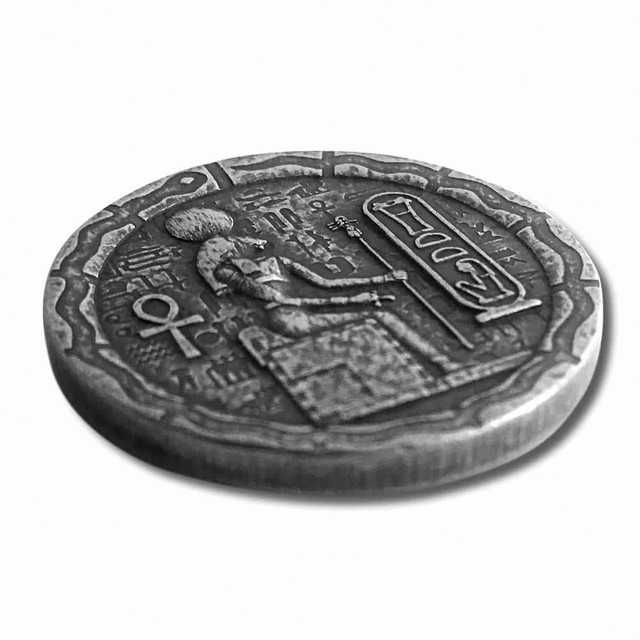 Moneda Lingou Argint Pur .999 0.5, 1, 2 si 3 uncii, Colectie Egipteana