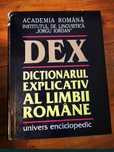DEX Dicționar explicativ limba romana