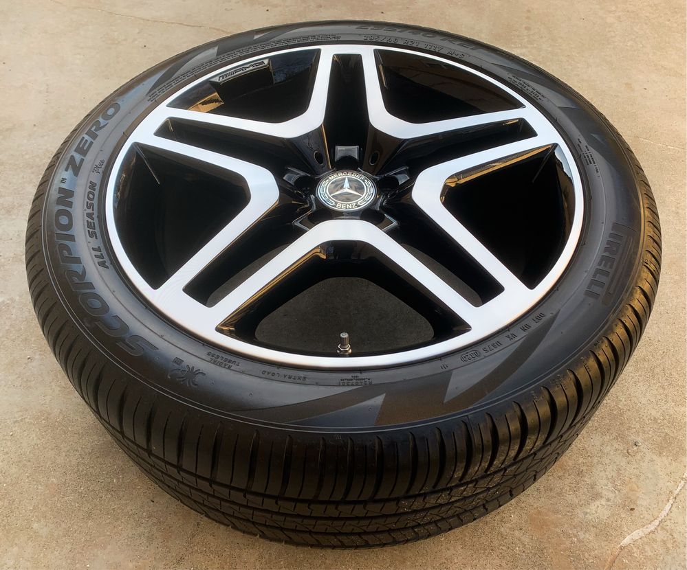 Оригинални джанти Mercedes GLS 63 AMG W166 ML63 гуми 295/40R21 BRABUS
