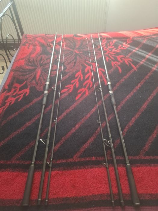 Vând 2 lansete Team Feeder Master Carp Pro 420LC 50-180G