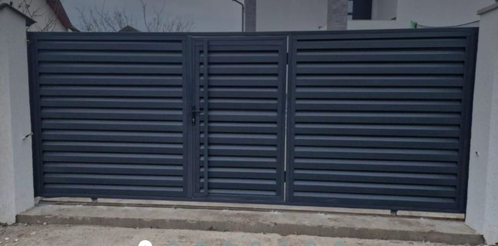Executăm garduri din șipcă metalică