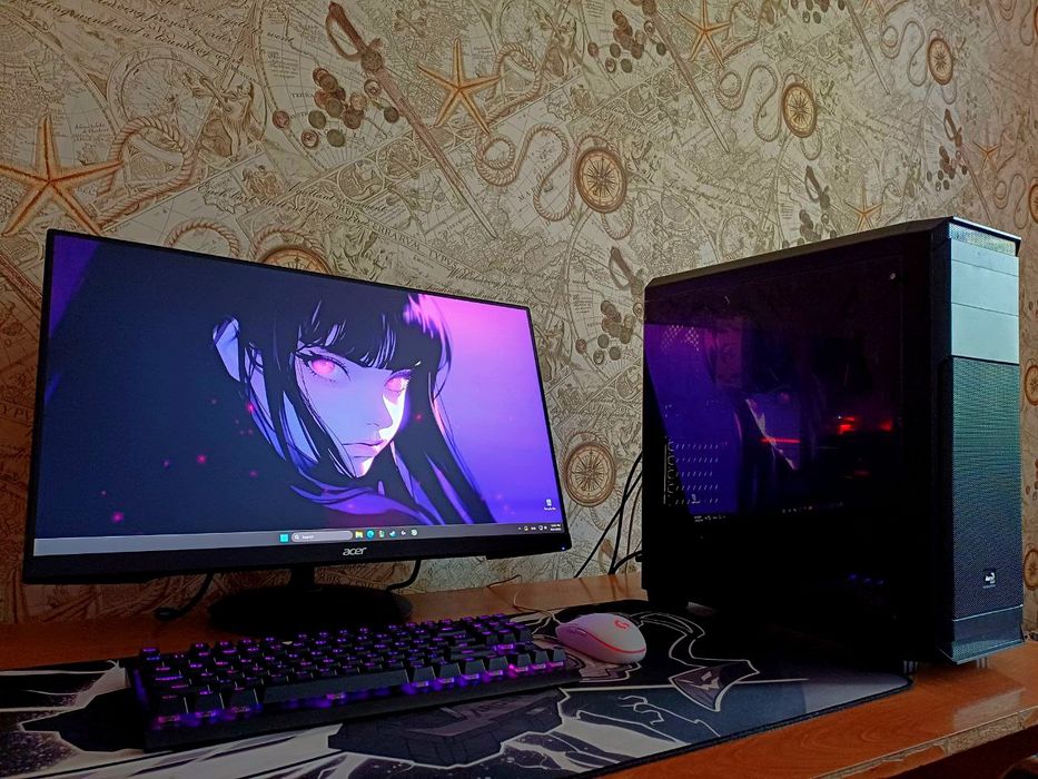 Игровой Компьютер GTX 1060 6GB/ I3-10100/16 GB ОЗУ/240 GB SSD / 165 HZ
