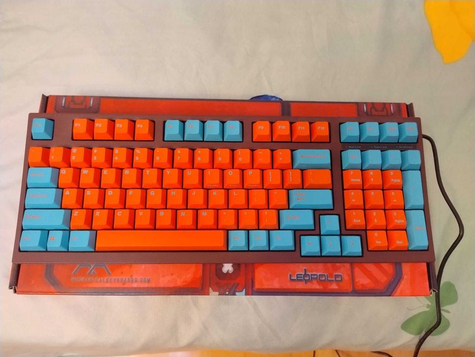 Tastatura mecanica Leopold Cherry MX Speed Silver taste PBT doubleshot