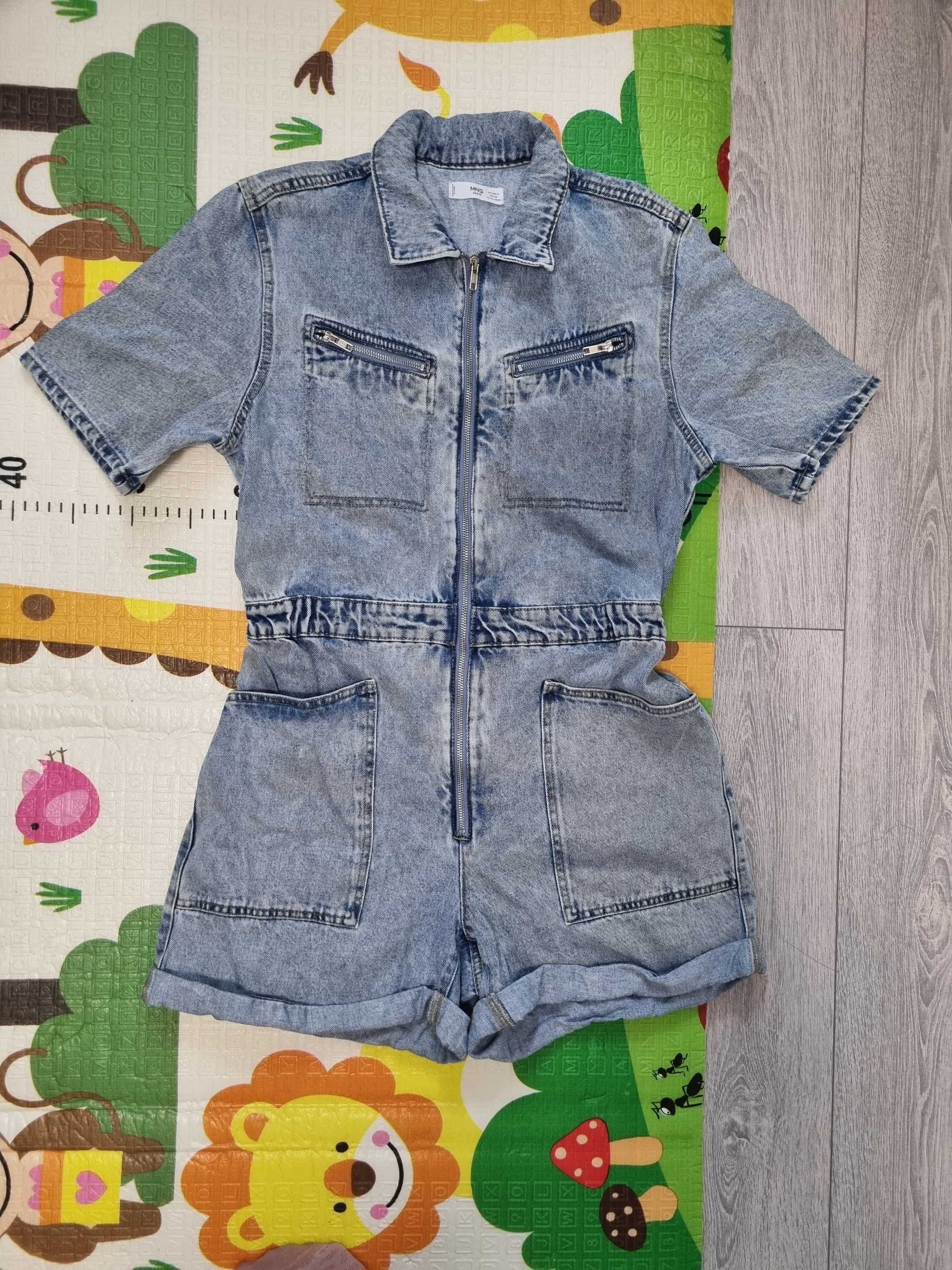 Salopeta denim mom Mango [XL]