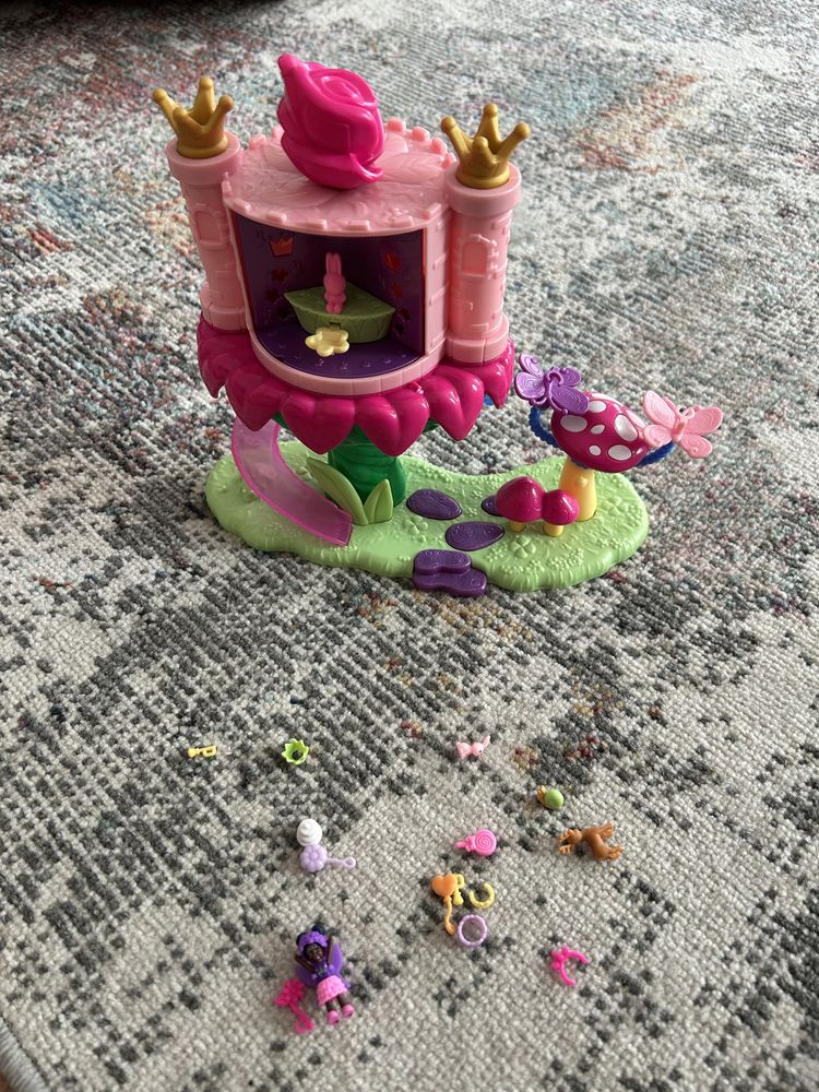 Polly pocket pollyville castelul zanelor fairy world princesses