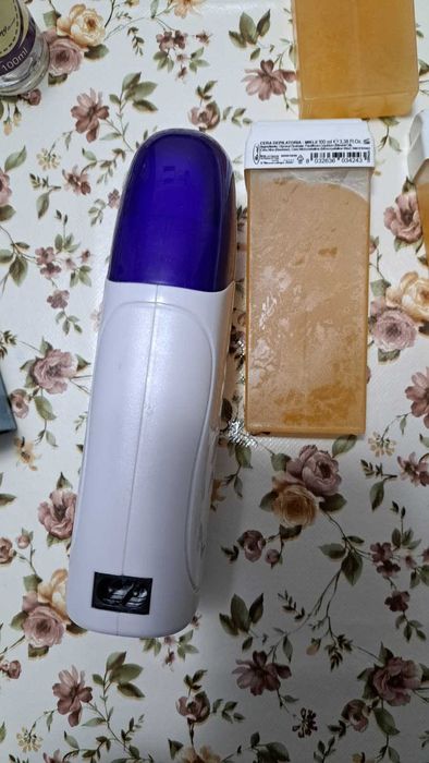 Set epilare (incalzitor ceara + 3 roll-on ceara noi)
