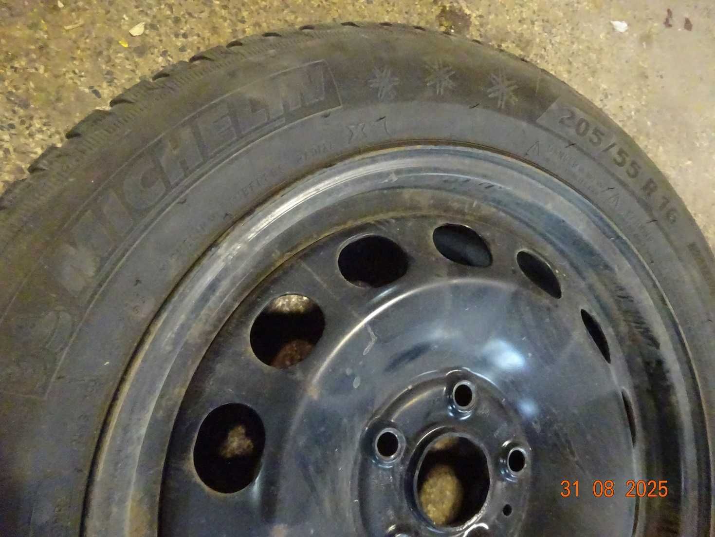Железни джанти 16" + зимни гуми 205/55R16