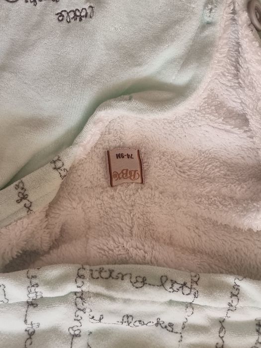 Зимен пухкав гащеризон размер 74