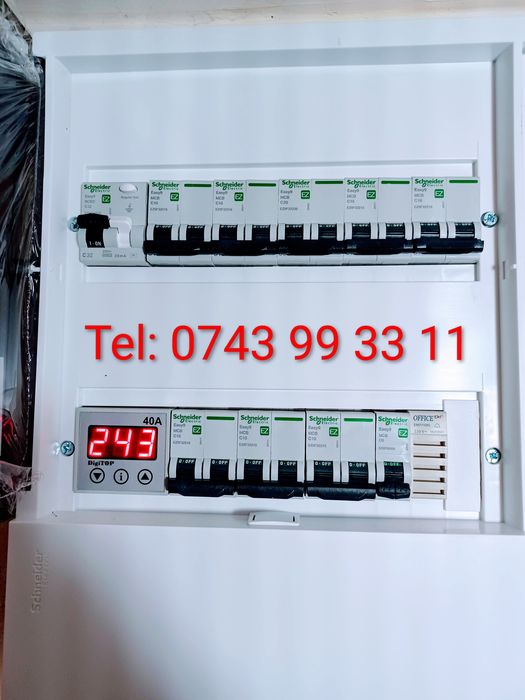 Electrician  Botosani și împrejurimi. Reparații instalații electrice.