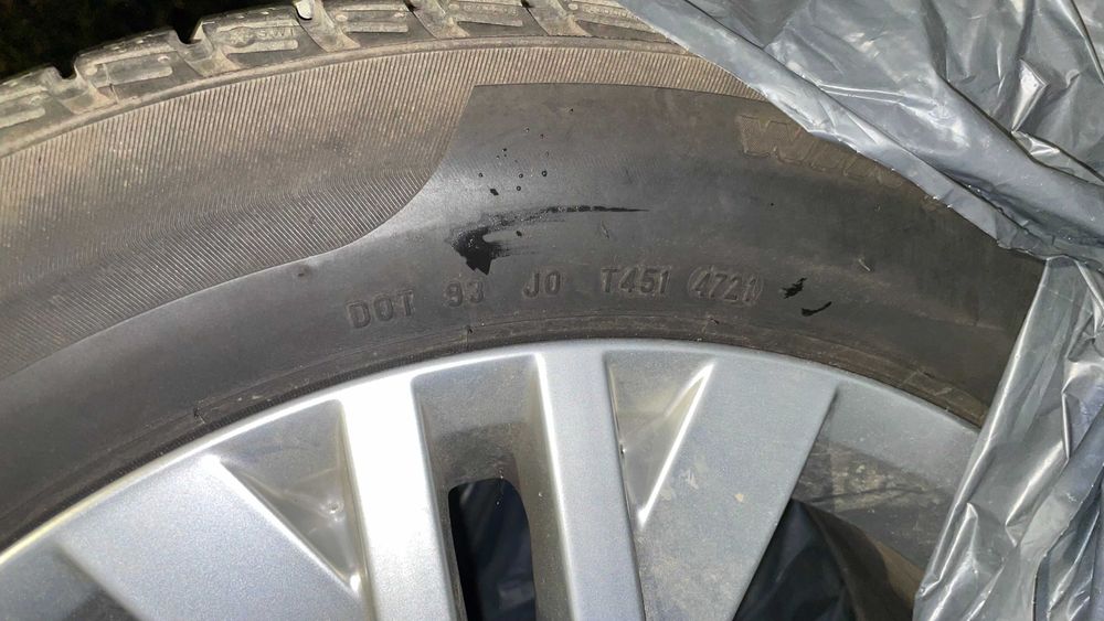 2x Pirelli 215/55 R17 94H M+S Anvelope jarna DOT 2021