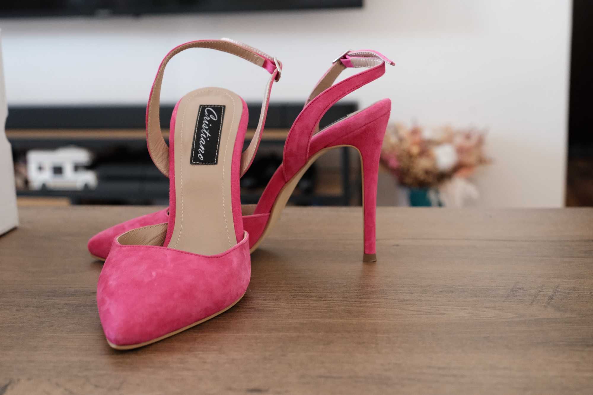 Pantofi de piele Cristiano 39