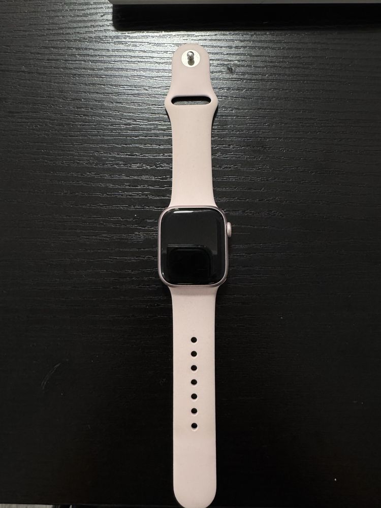 смарт-часы apple watch series 9 gps s/m 41 мм розовый