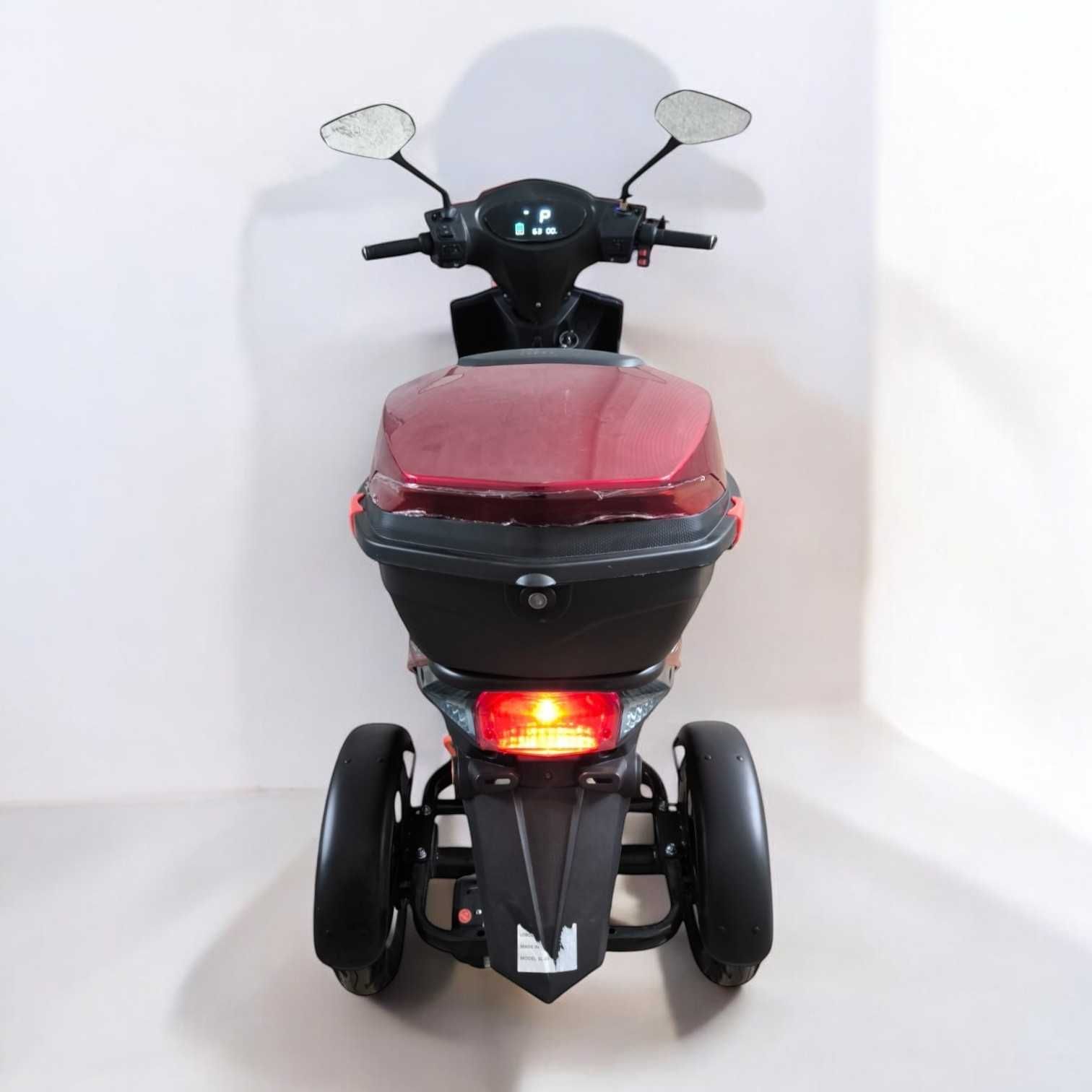 Електрически скутер-триколка Electric Sport 2000W | 60V | 24AH | RED