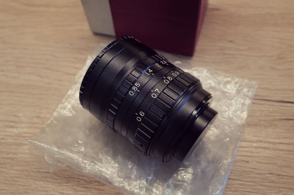Obiectiv foto 25mm F 0.85 Tarcus C mount Japan