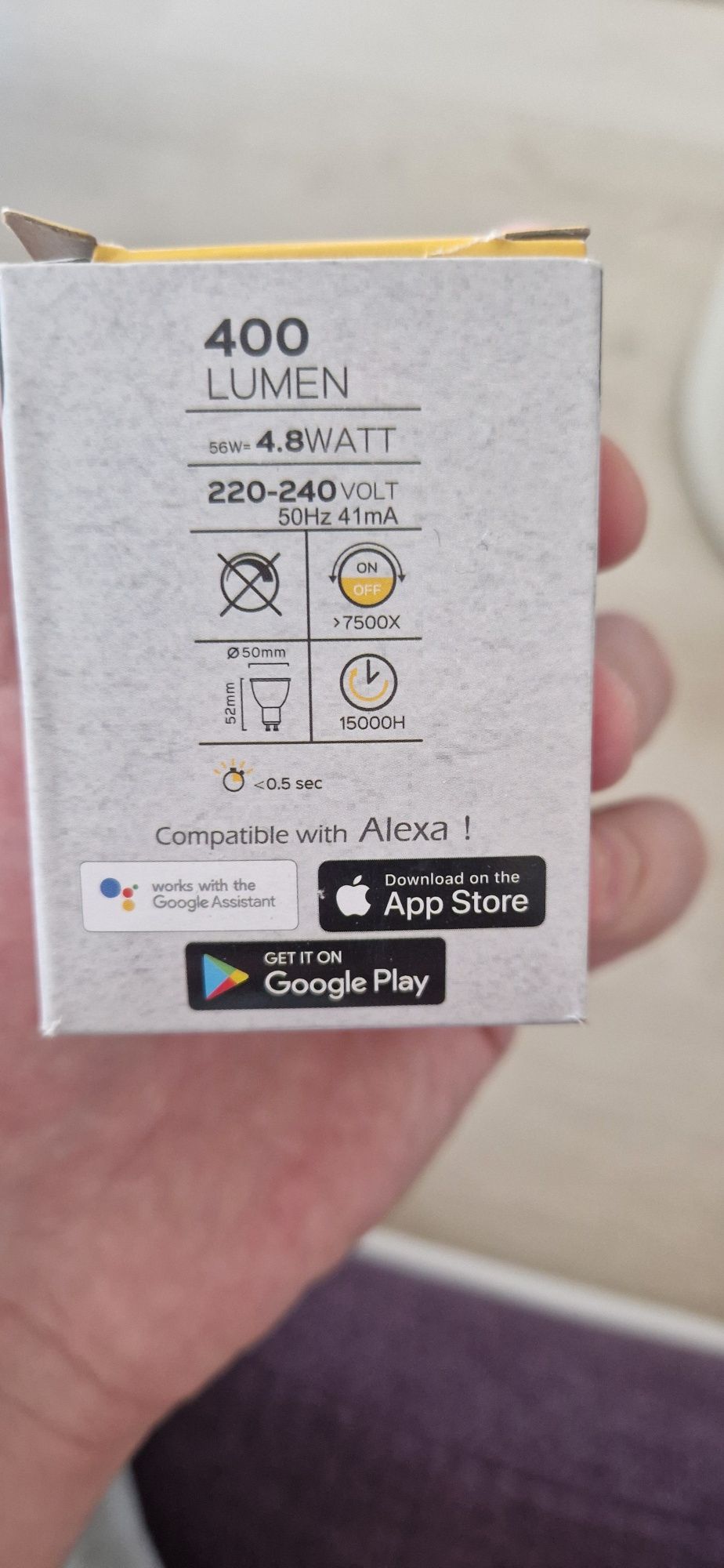 Becuri inteligente WI-Fi - 1800K -6500K
