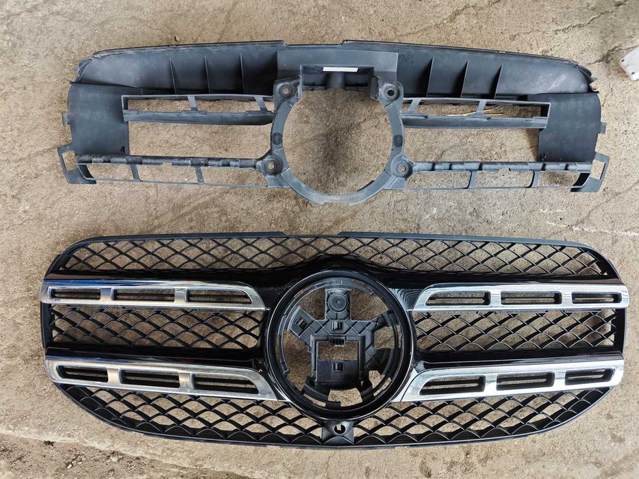 Решетка Mercedes GLE 2 w167 A167 с камера Мерцедес ГЛЕ Н5