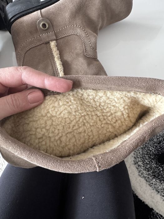 Cizme geox piele imblanite